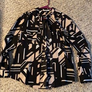 Calvin Klein button-up blouse